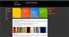 Desktop Screenshot of lizardagency.cz